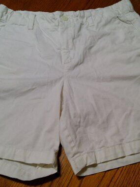 GAP SIZE 10 CHINO GIRLFRIEND SHORTS  USED GOOD SHAPE
